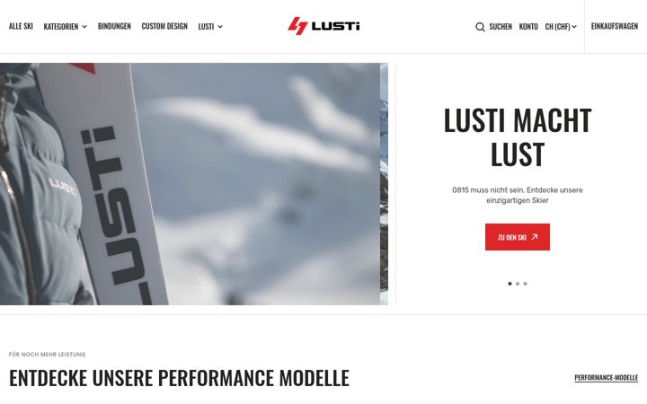 Screenshot of lusti-ski.ch