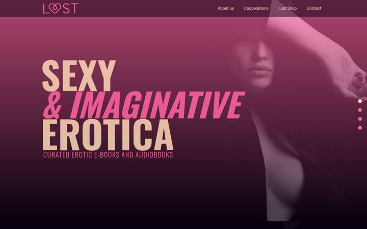 Screenshot of lustpublishing.com