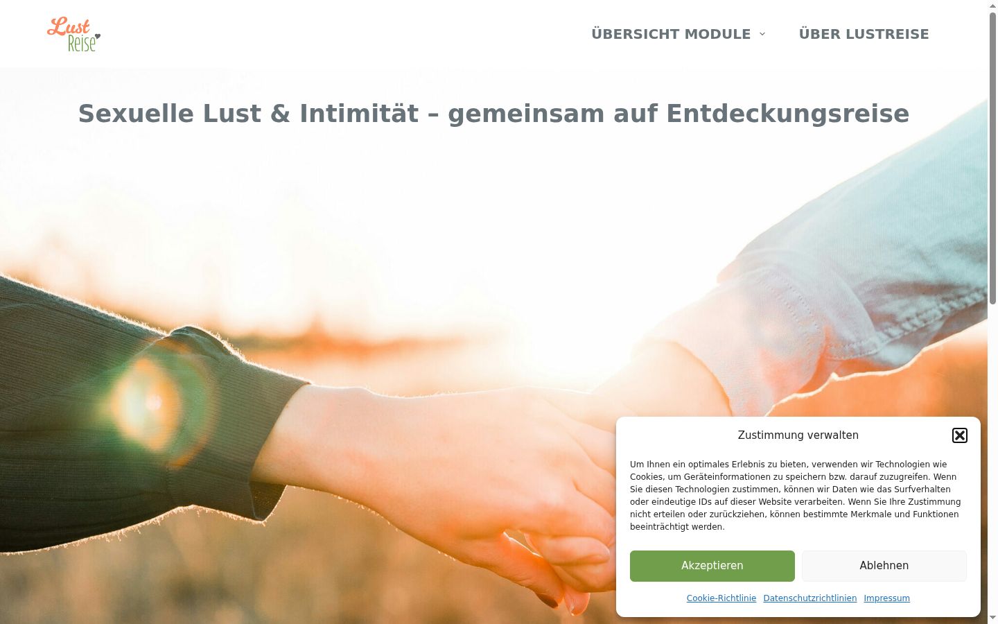 Screenshot tal-banner tal-kunsens muri qabel kwalunkwe interazzjoni