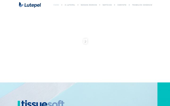 Screenshot of lutepel.com.br