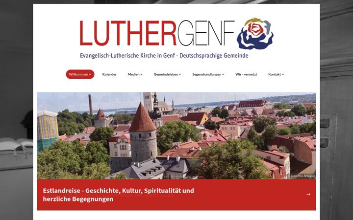 Screenshot of luther-genf.ch