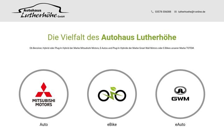 Screenshot of lutherhoehe.de