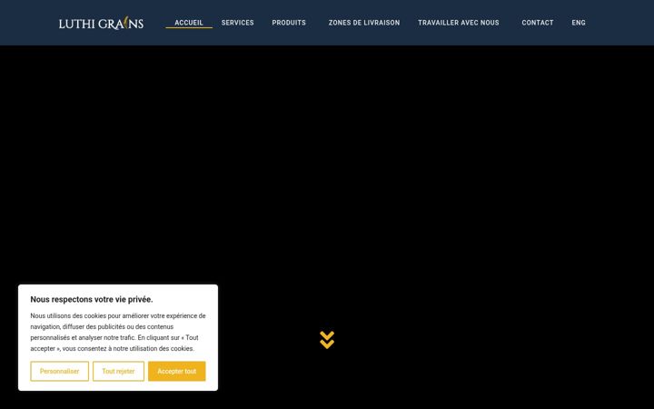 Screenshot of luthigrains.com