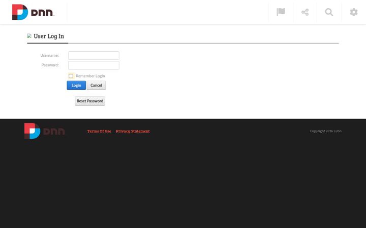 Screenshot of lutin.be