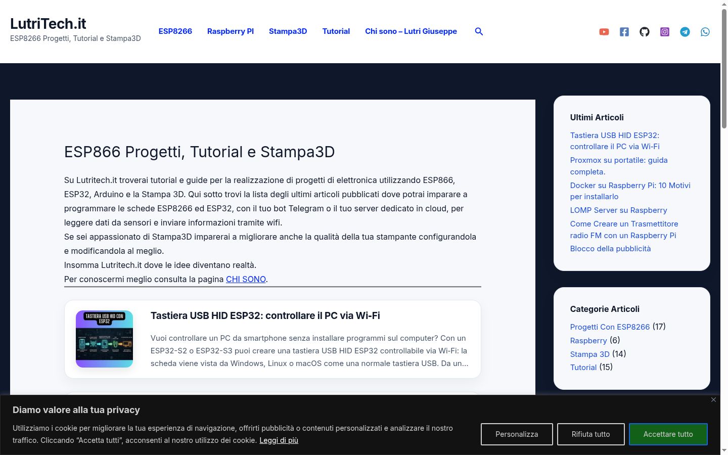 Screenshot tal-banner tal-kunsens muri qabel kwalunkwe interazzjoni