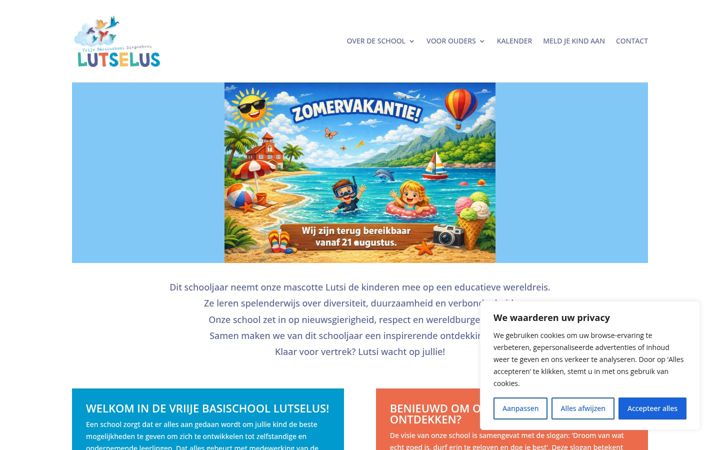 Screenshot of lutselus.be