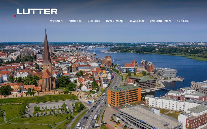 Screenshot of lutter.net