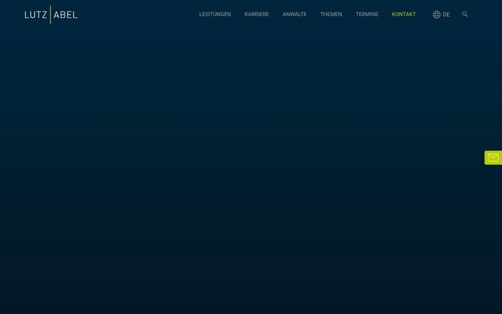 Screenshot of lutzabel.com