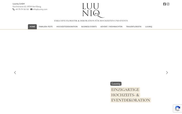 Screenshot of luuniq.com