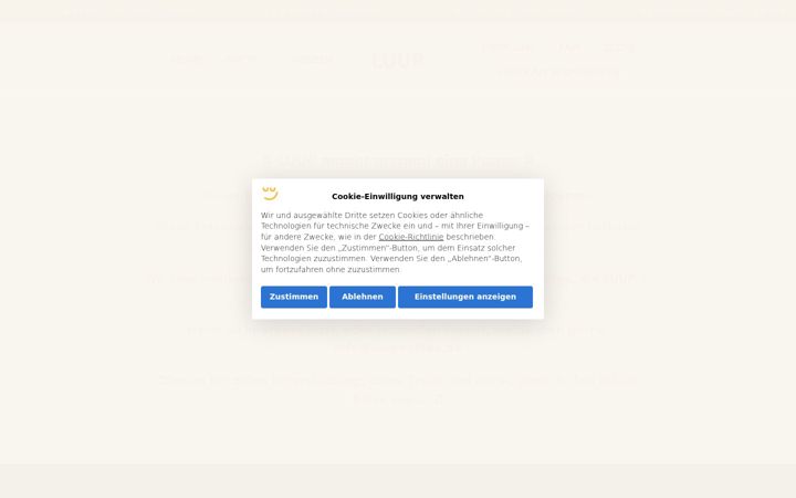 Screenshot of luupcoffee.de