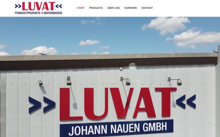 Screenshot of luvat.de