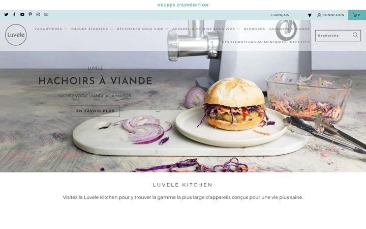 Screenshot of luvele.fr