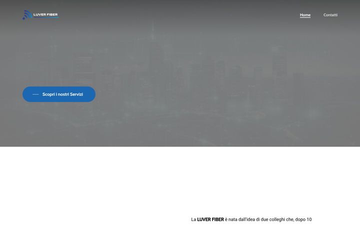 Screenshot of luverfiber.it
