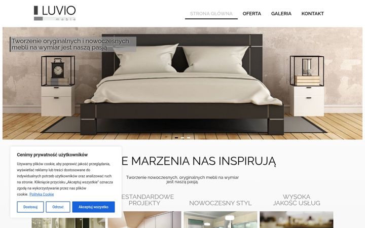 Screenshot of luviomeble.pl