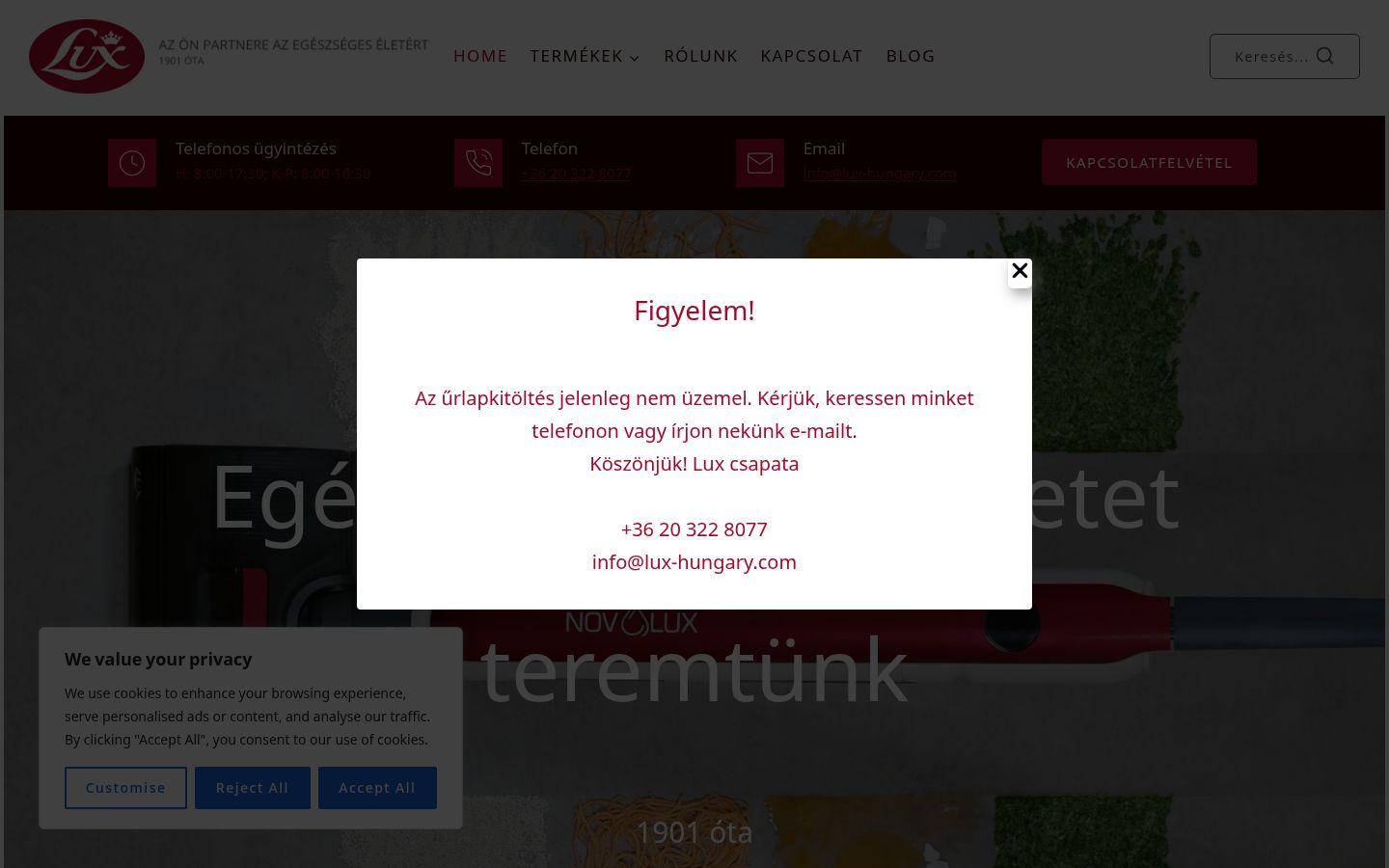 Sutikimo reklamjuostės, rodytos prieš bet kokią sąveiką, ekrano kopija