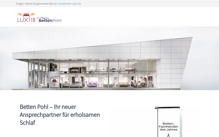 Screenshot of lux118.com