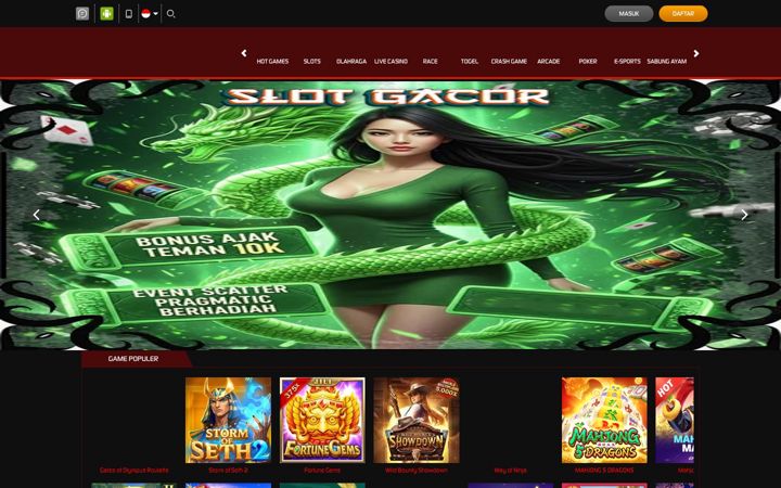 Screenshot of lux88rtp.com