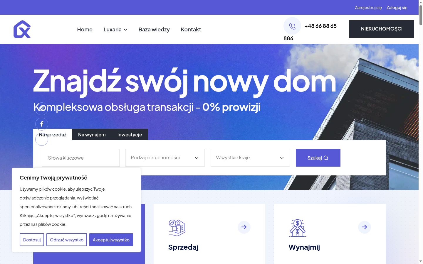 Snímek obrazovky baneru souhlasu zobrazeného před jakoukoli interakcí