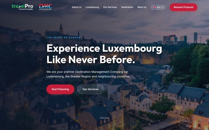 Screenshot of luxembourg-dmc.lu