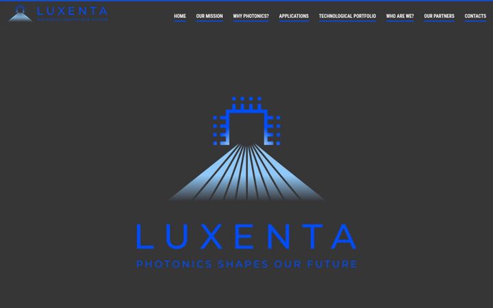 Screenshot of luxenta.it