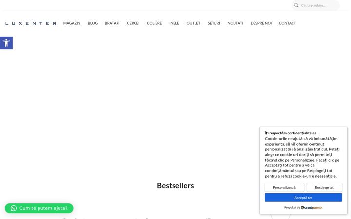 Screenshot ta' luxenter.ro
