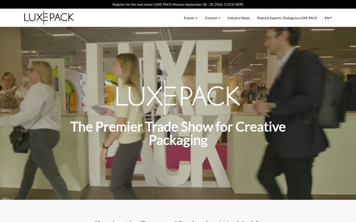 Screenshot of luxepack.com