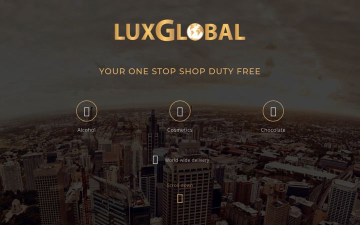 Screenshot of luxglobal.es