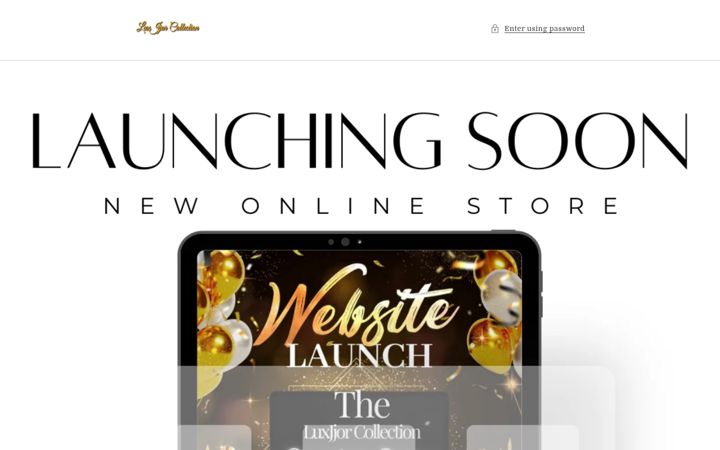 Screenshot of luxjjor.com