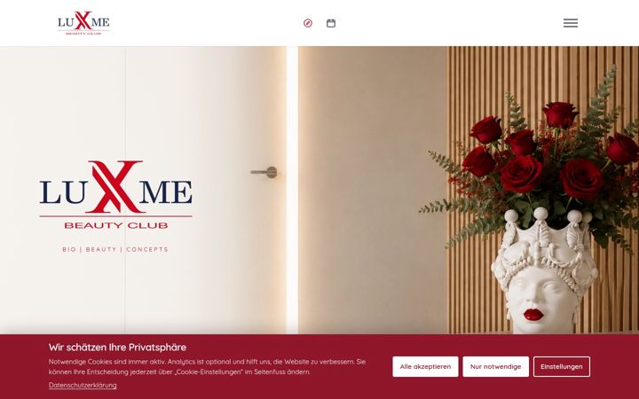 Screenshot of luxme.ch
