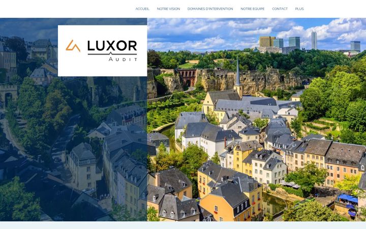 Capture d'écran de luxor-audit.com