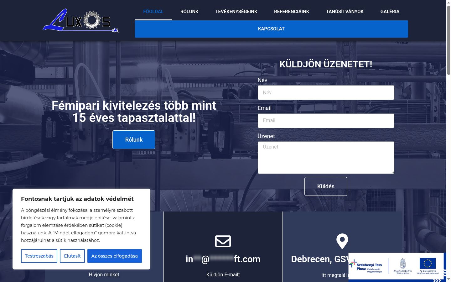 Posnetek zaslona pasice za privolitev, prikazane pred kakršno koli interakcijo