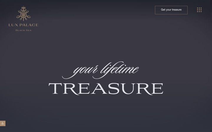 Screenshot of luxpalace.com