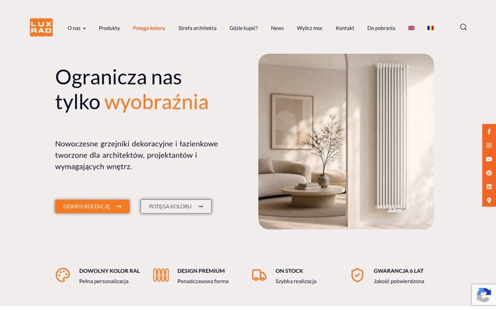 Screenshot of luxrad.com