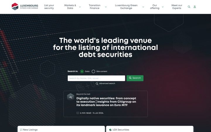 Screenshot of luxse.com