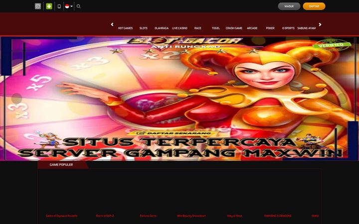 Екранна снимка на luxslots.net