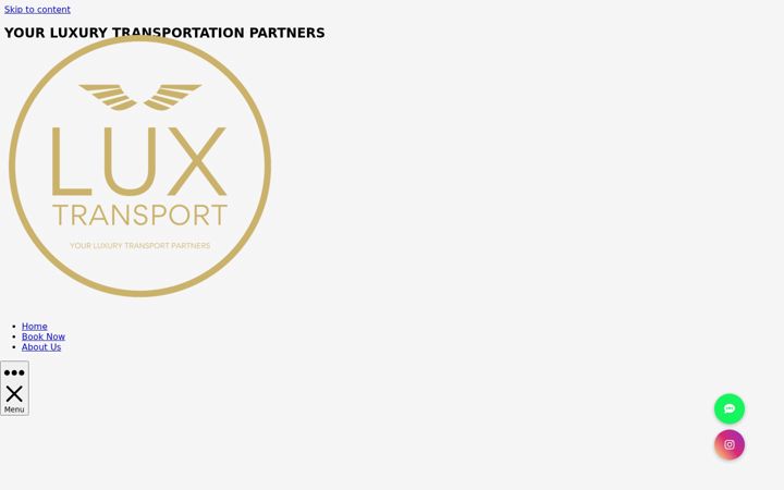 Screenshot of luxtransportservice.com