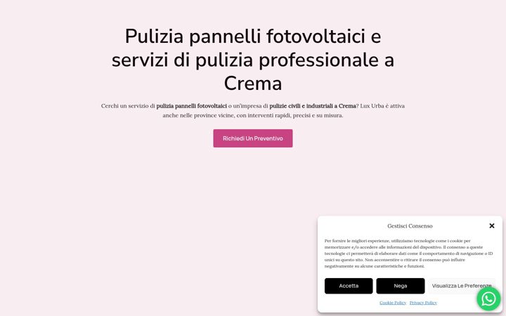 Screenshot of luxurba.it