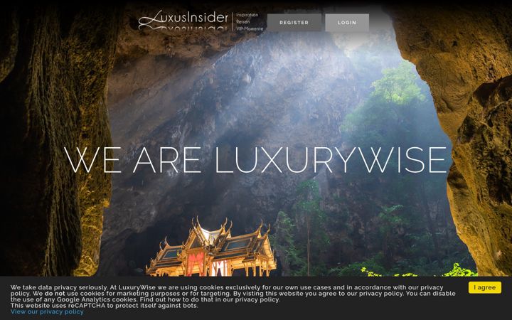 Screenshot of luxury-wise.com