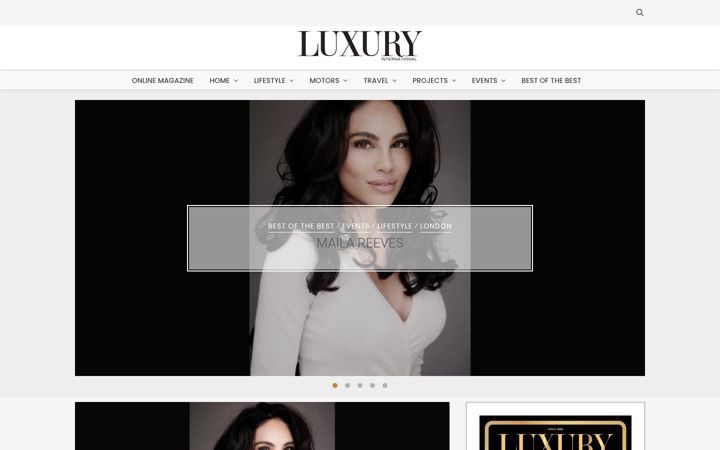 Screenshot of luxury.am
