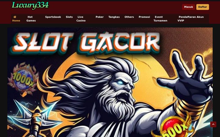 Screenshot of luxury334.com