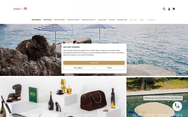 Zrzut ekranu luxuryformen.com