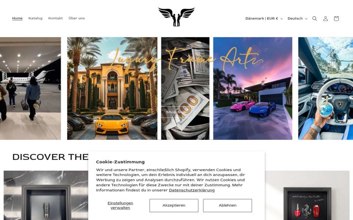 luxuryframeart.com