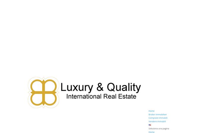 Screenshot of luxuryquality.it
