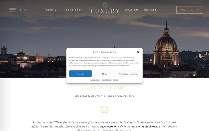 Screenshot of luxuryrhome.com