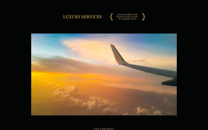 Captura de pantalla de luxuryservicesavi.com