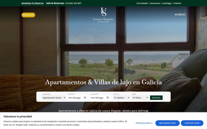 Screenshot of luxurysingular.com