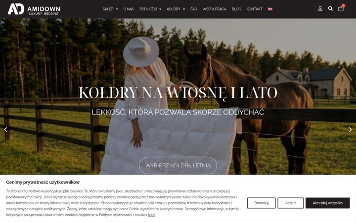 Screenshot of luxurysweetdreams.com