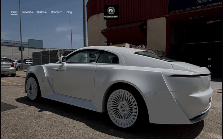 Screenshot of luxurywheels.es