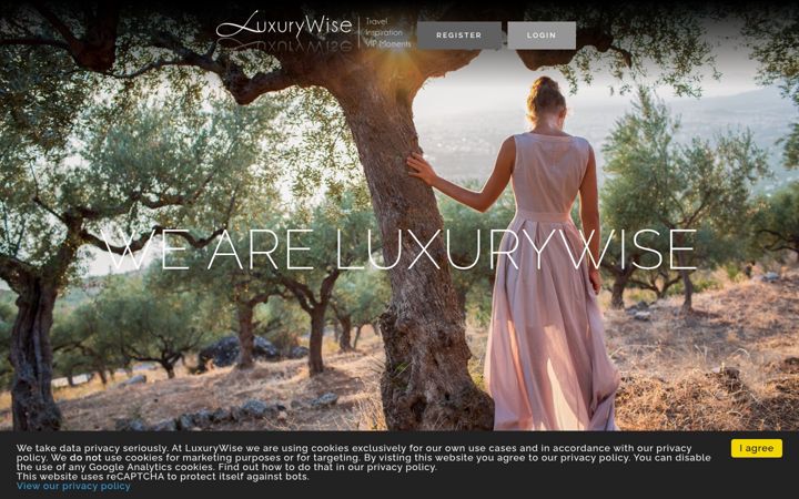 Screenshot of luxurywise.net