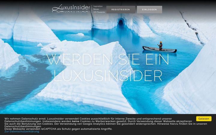 Screenshot of luxusinsider.ch